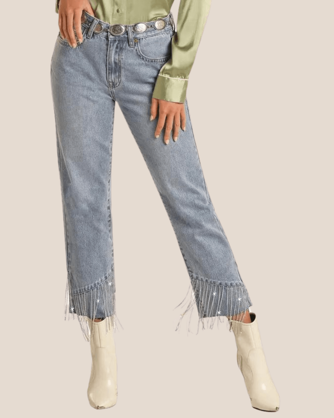 Women's Straight Leg Jeans - Painted Cowgirl Western Store
