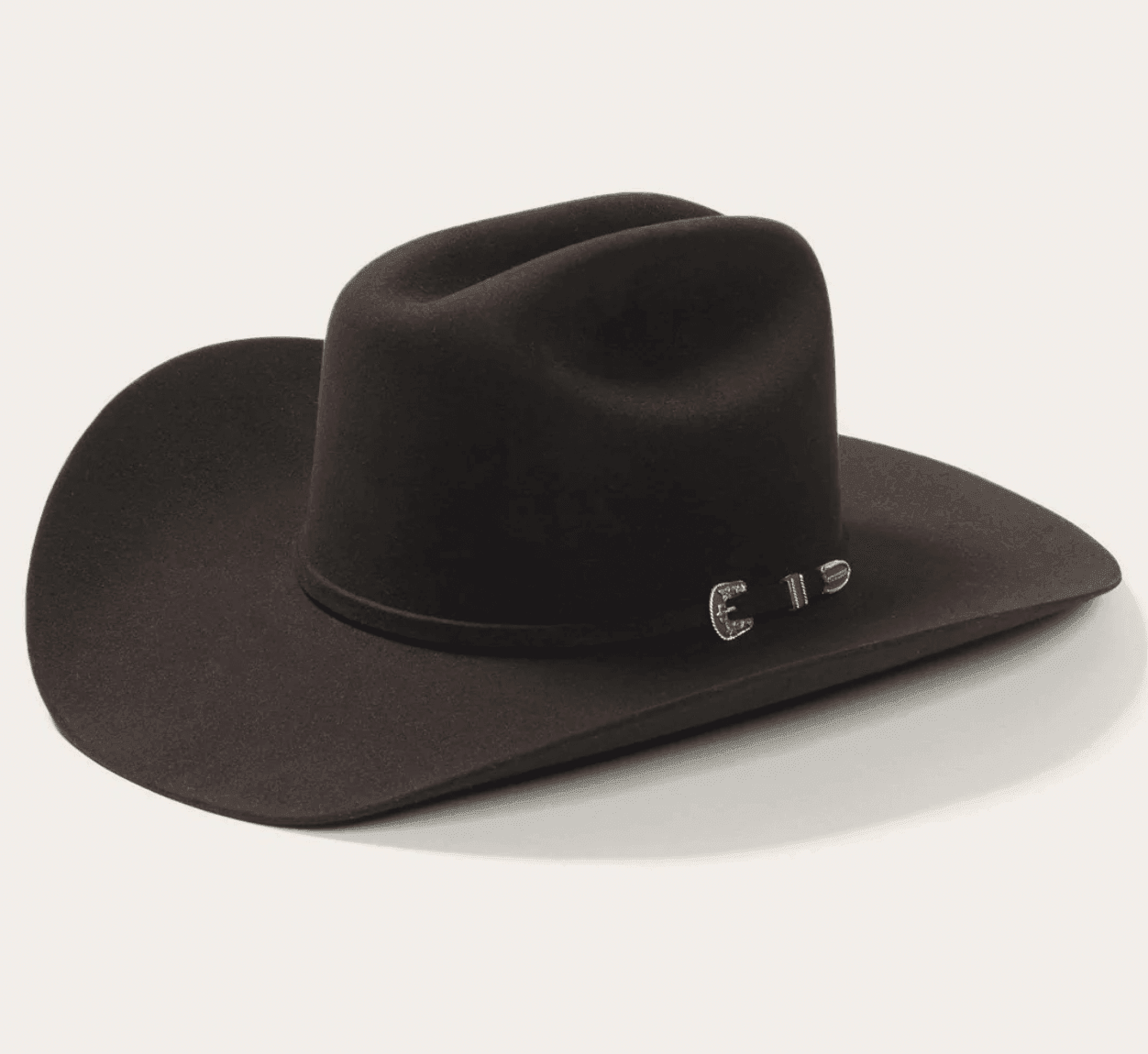 Stetson 6X Fur Felt Western Hat 7 1/4 (58) Brown Made in USA Cattleman Ocho Rios 6X Fur Felt Cattleman Western Hat – Village Hat Shop main image 2