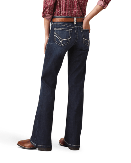 Ariat Girl's REAL Brianna Boot Cut Jeans 10044363 Painted