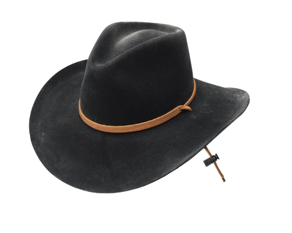 Stetson Kelly Black Wool Cowboy Hat OWKELY-4034 07 | Painted  display picture 3