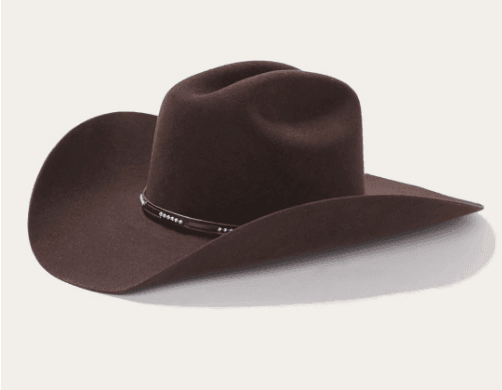 Stetson 4X Quality Wool Llano Chocolate Western Cowboy Hat
