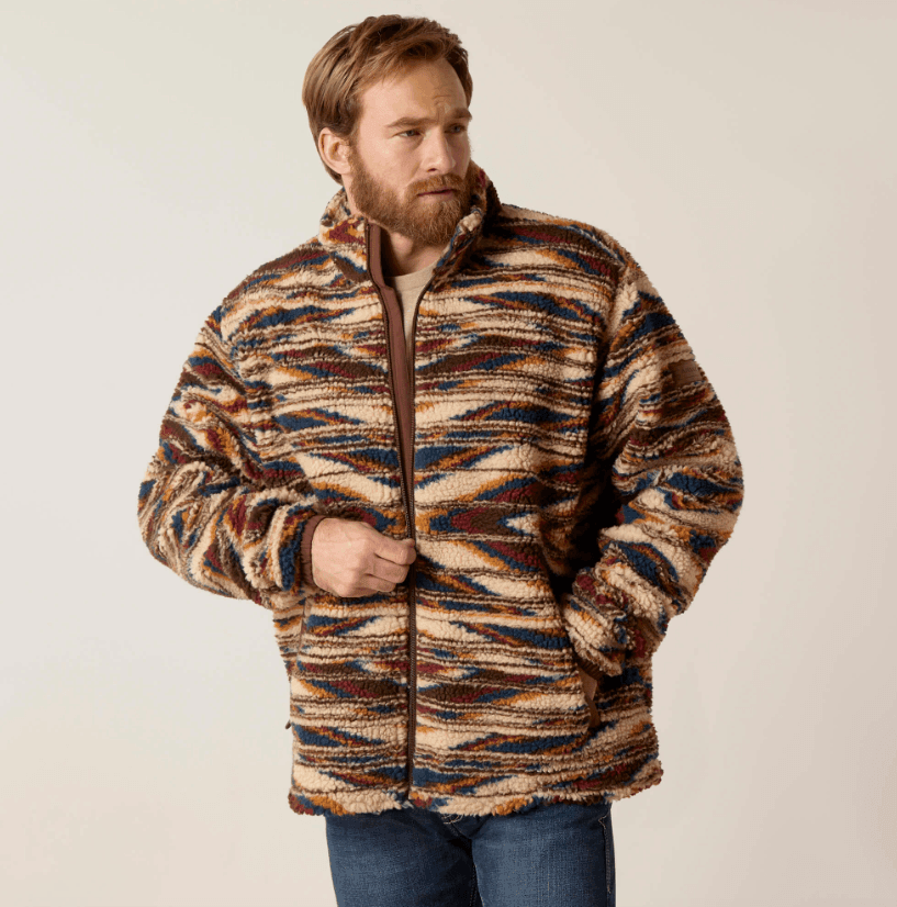 Ariat Men's Chimayo Saltillo Fleece Full Zip Jacket 10046021