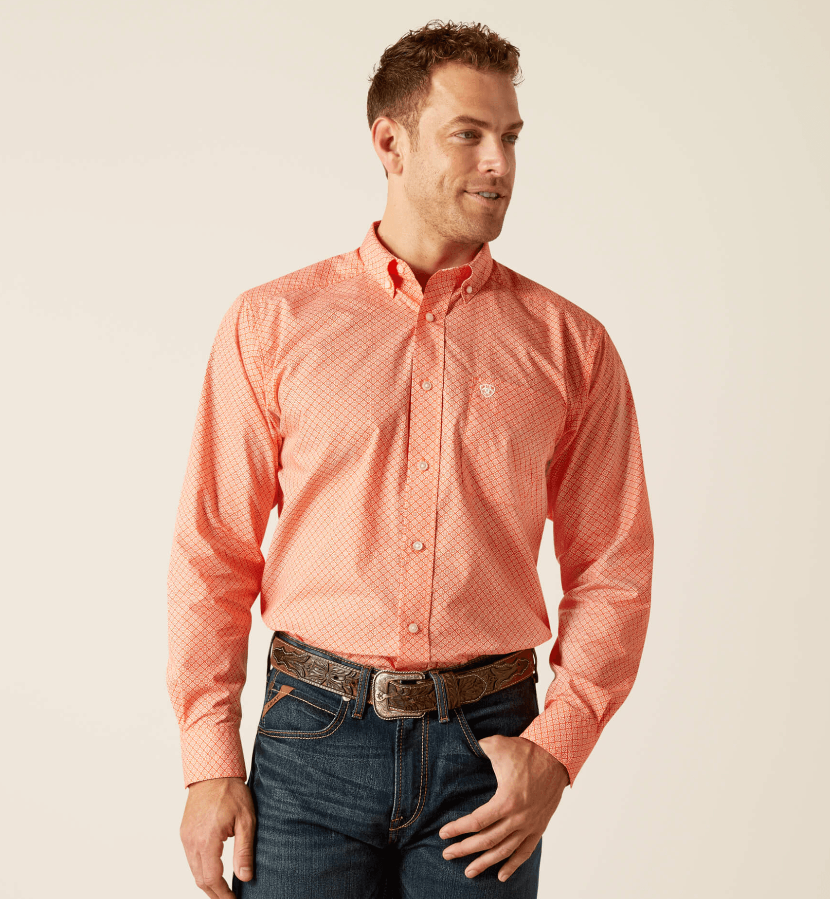 Ariat Men's Rory Classic Fit Shirt, image size:1706x1846