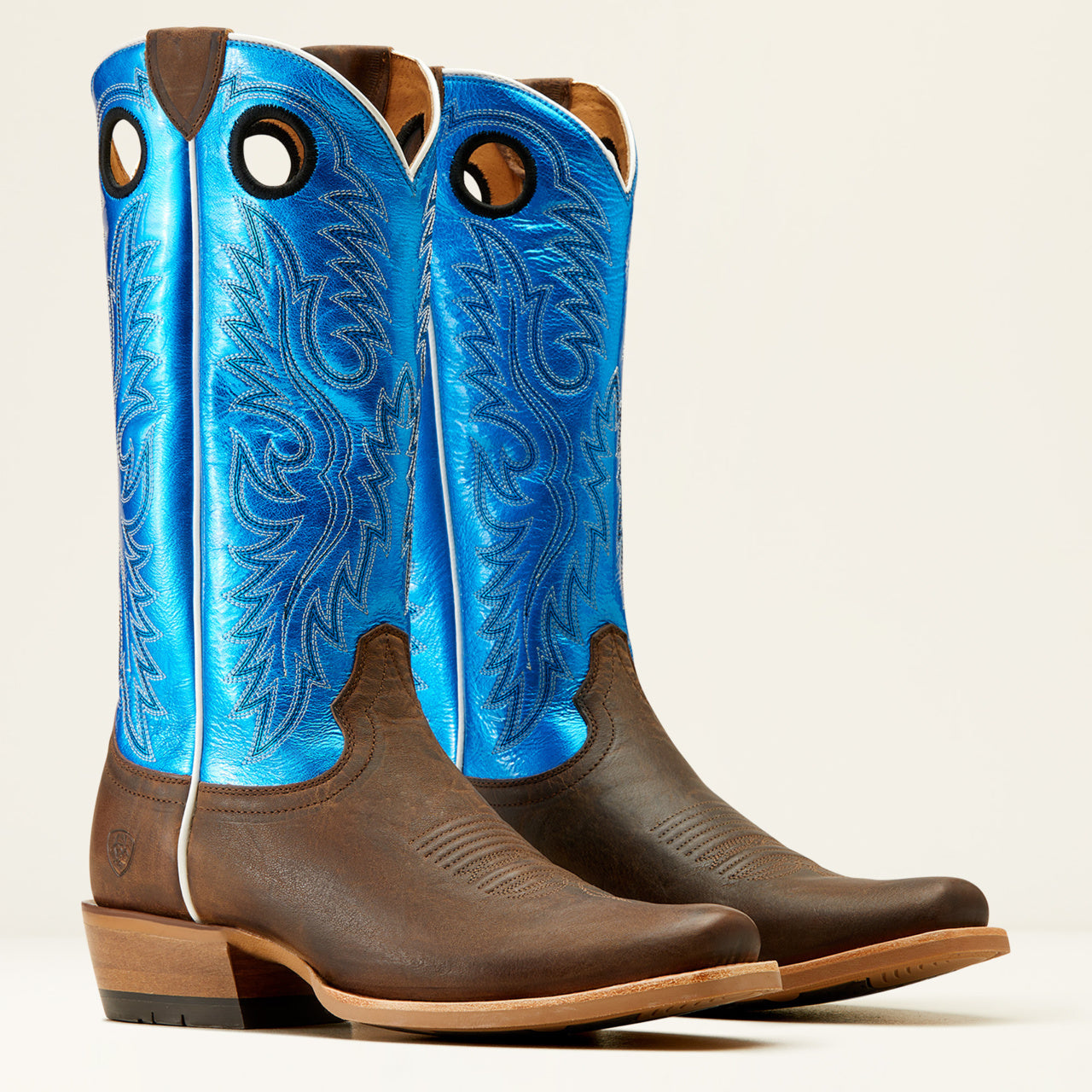 Ariat Men's Tobacco Toffee Blue Ringer Cutter Toe Cowboy Boots