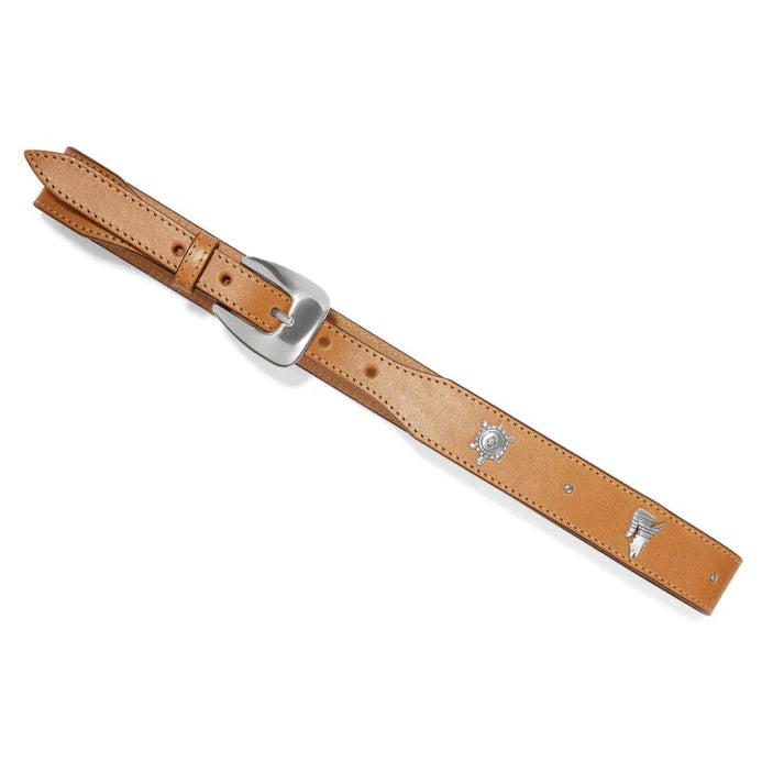 Bandits Ladies Light Brown Desert Friends Leather Belt B60474 Bandits Ladies Light Brown Desert Friends Leather Belt B60474