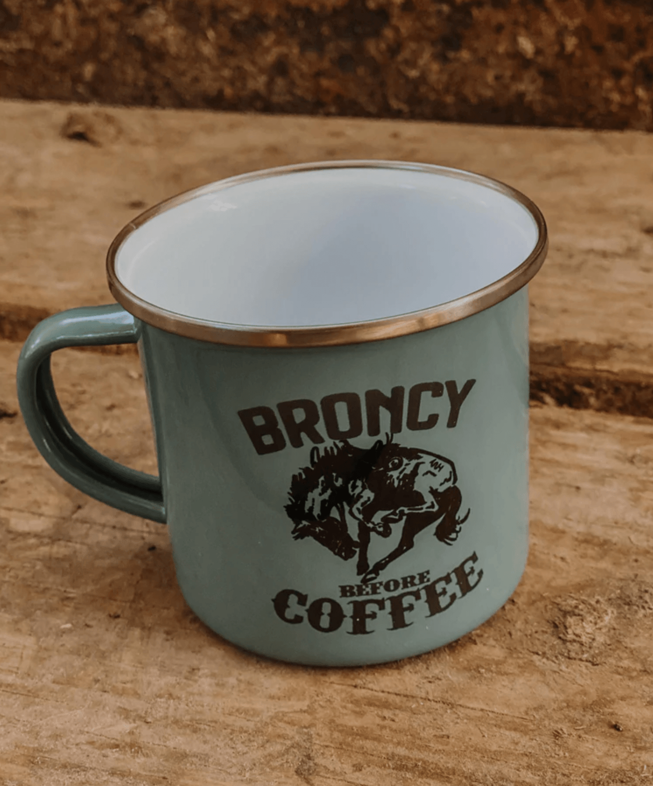 Whole Herd Broncy Before Coffee Campfire Mug CPCMBBC – Painted Cowgirl  Western Store
