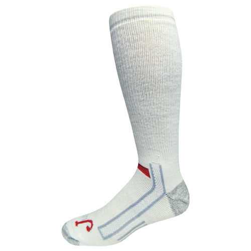 Justin Over-the-Calf Full Cushion 2 Pack White Boot Sock 9509G043552