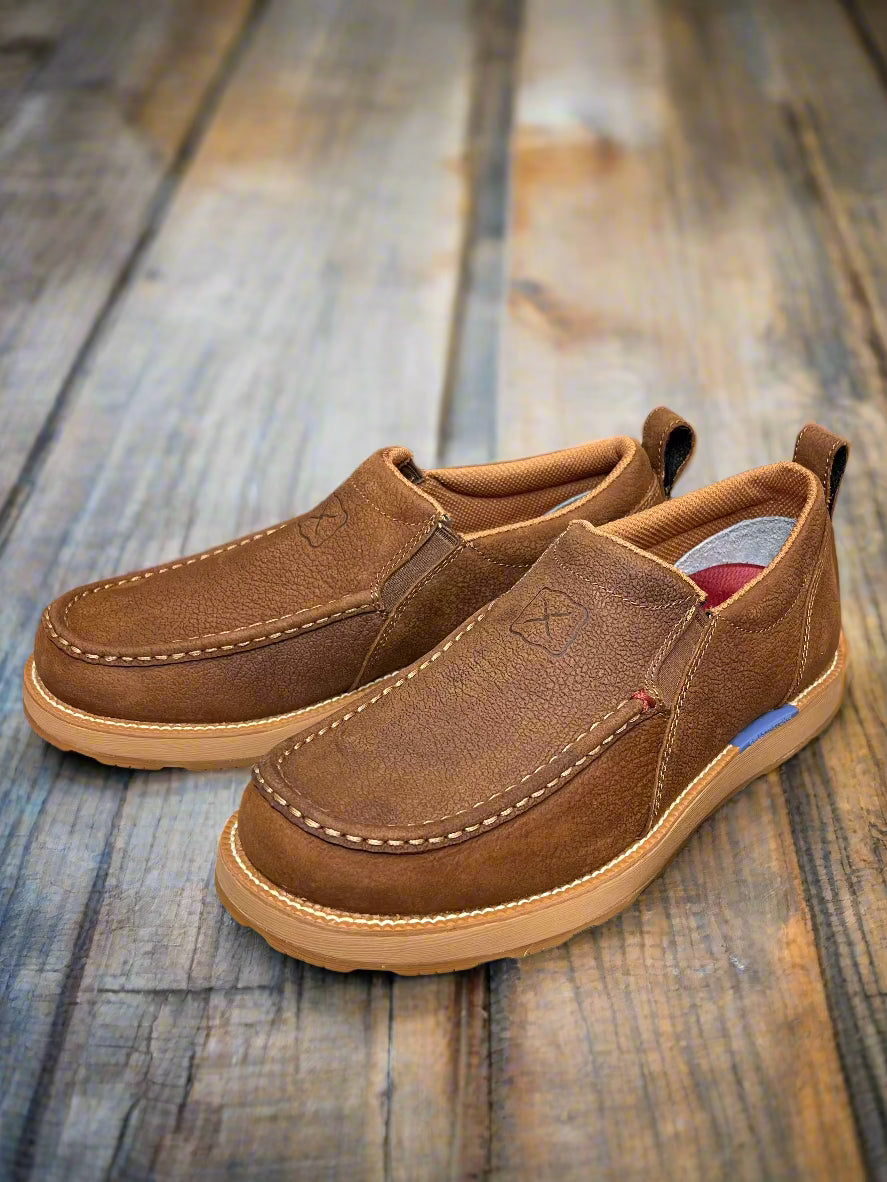 Durango Men's Maverick Brown & White Top Composite Toe WaterProof