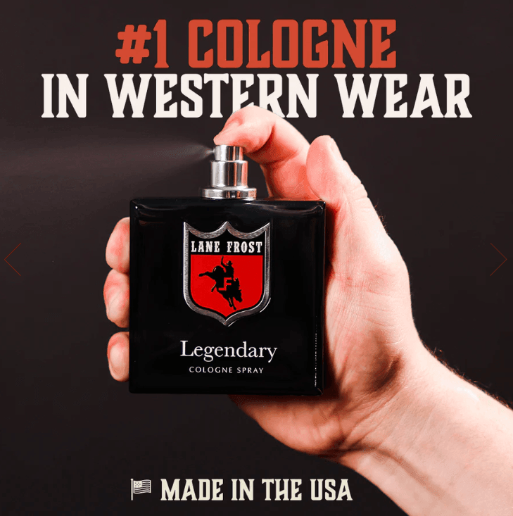Legendary by Lane Frost Brand Cologne Spray 3.4 fl oz | Painted