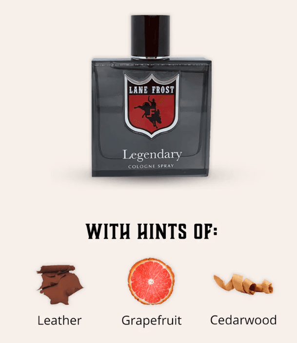 Legendary by Lane Frost Brand Cologne Spray 3.4 fl oz | Painted