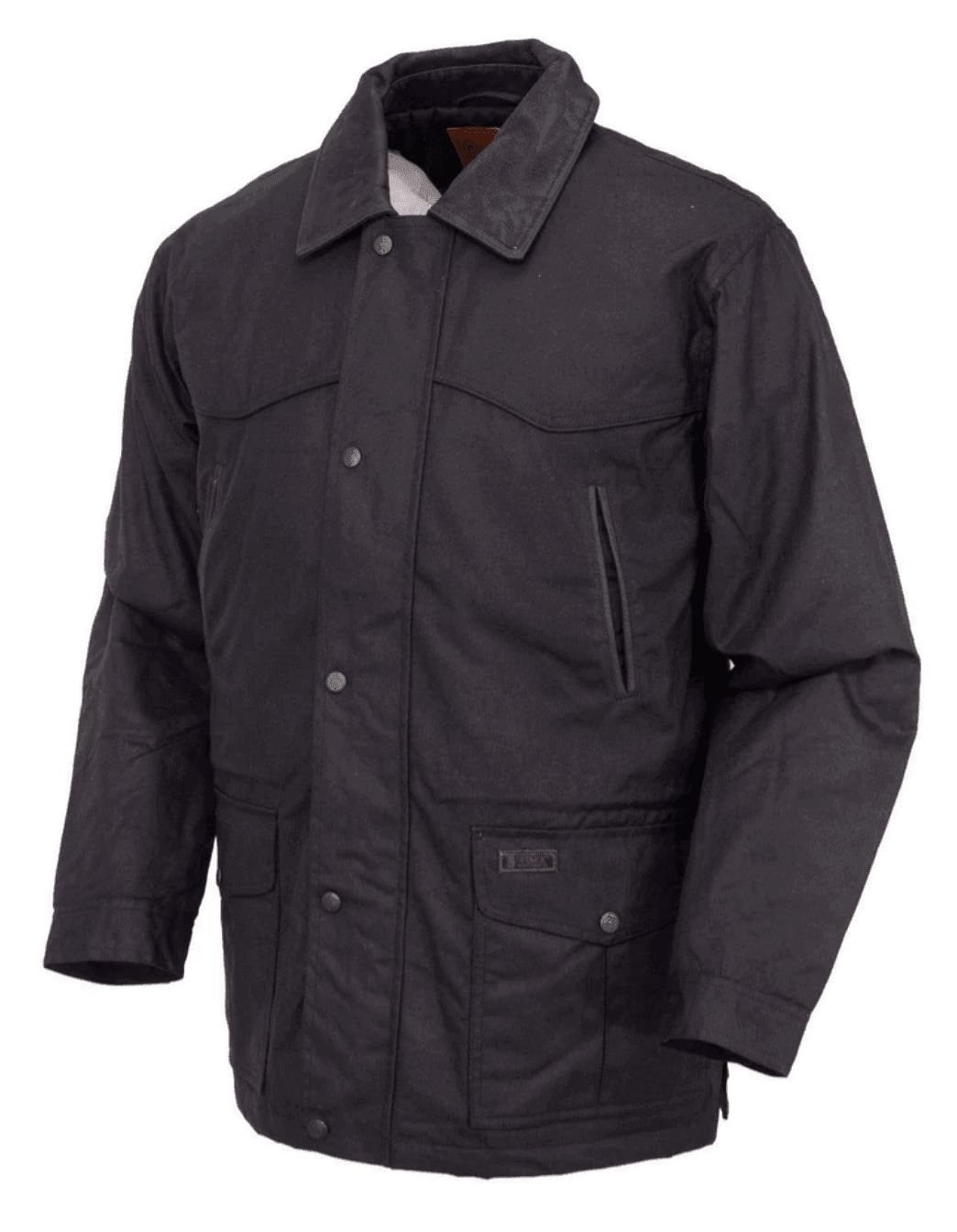 Outback Trading Company Men's Black Pathfinder Oilskin Jacket 2707