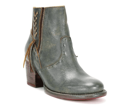 Bed Stu Women's Celestine Dark Teal Lux Leather Ankle Boots F393126-DKTLLX