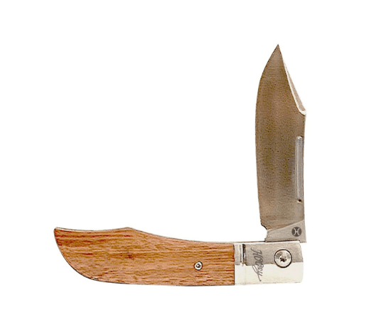 Hooey Dyed Burlwood Gentlemans Pocket Knife HK2002C