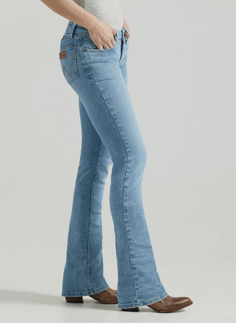 Wrangler Retro Women's Mae Dillen Mid Rise Bootcut Jeans