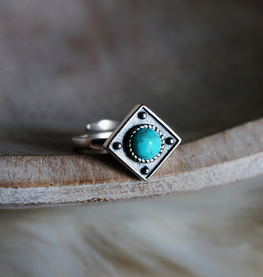 Sowell Jewelry Catalina Turquoise Ring RS4570