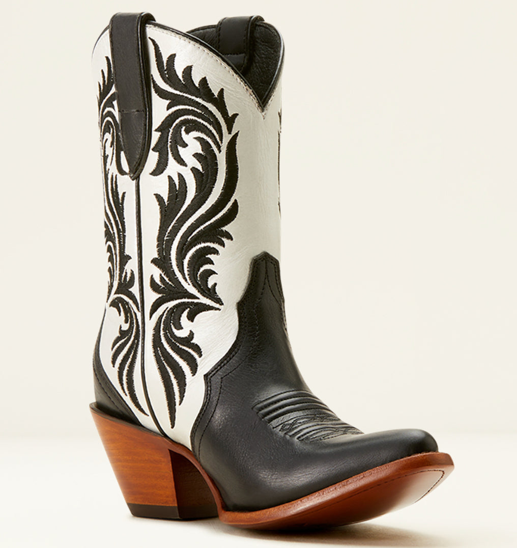 Ariat Women's Antonia Ink Well Bright Pearl Western Cowgirl