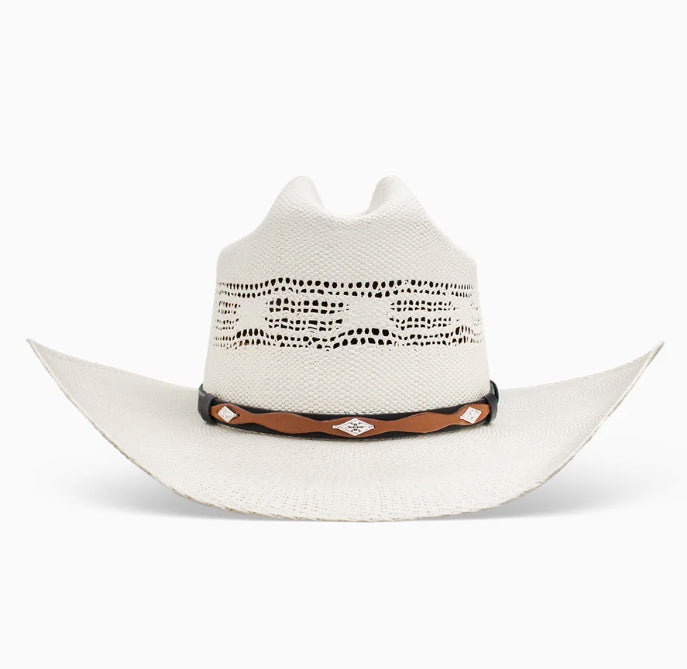 Resistol 7X Anders Natural Straw Cattleman Western Cowboy Hat RSANDR-30428