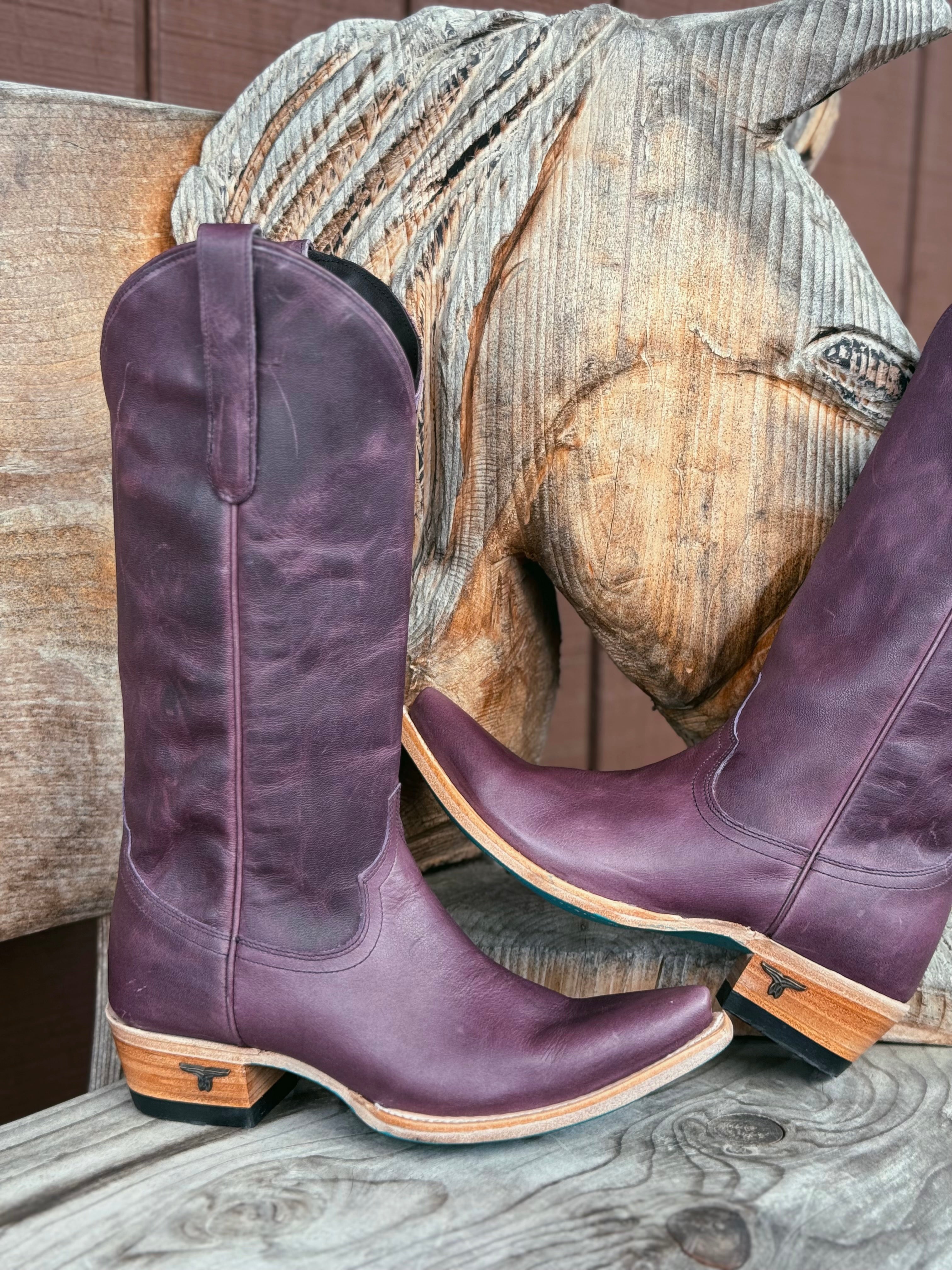 Lane Boots Women's Midnight Orchid Purple Emma Jane Cowgirl Boots