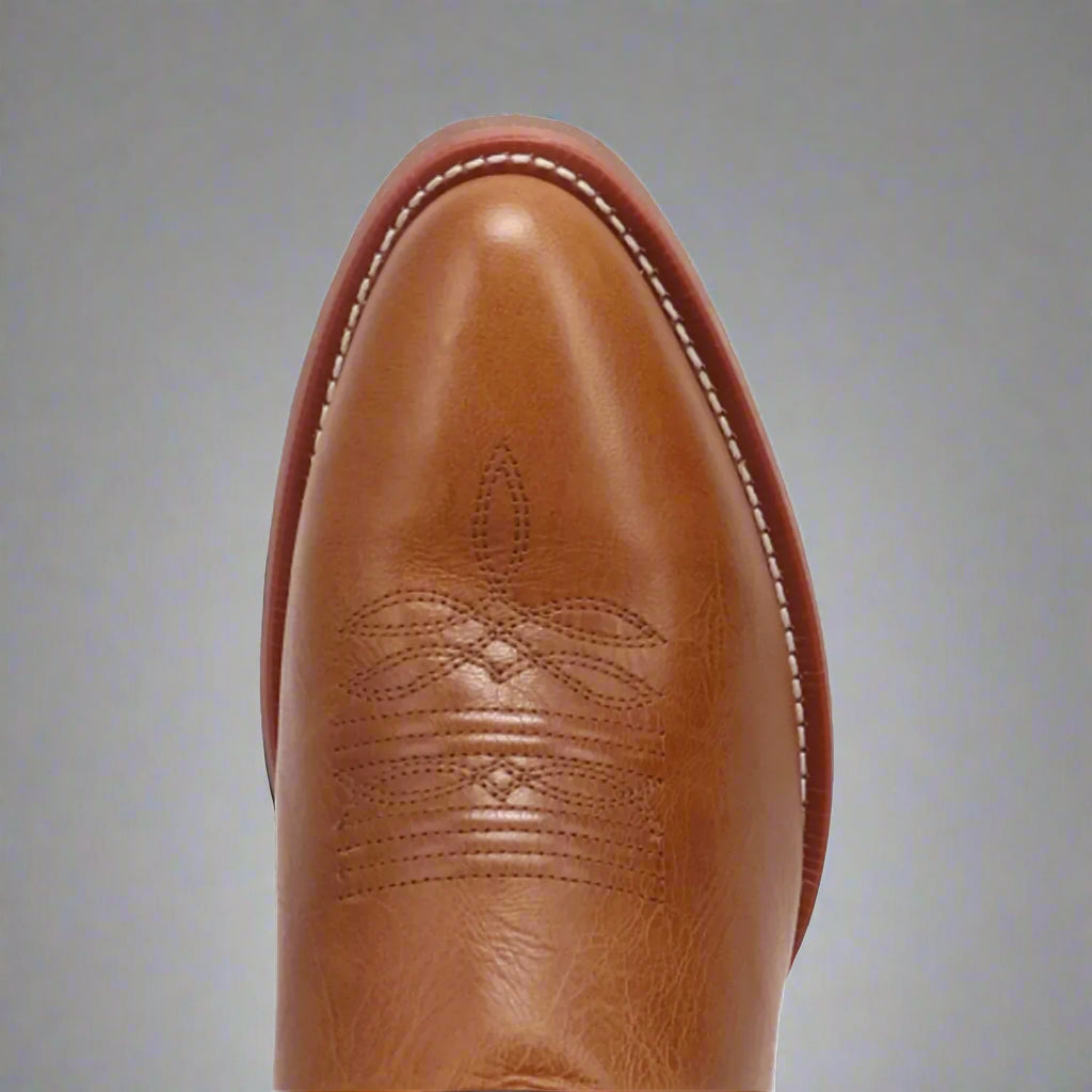 ウエスタンハート ヴィンテージ 6 7/8 メキシコ製 Laredo ラレド希少 Laredo Men's Brown Novak Leather Medium Round Toe Western Cowboy