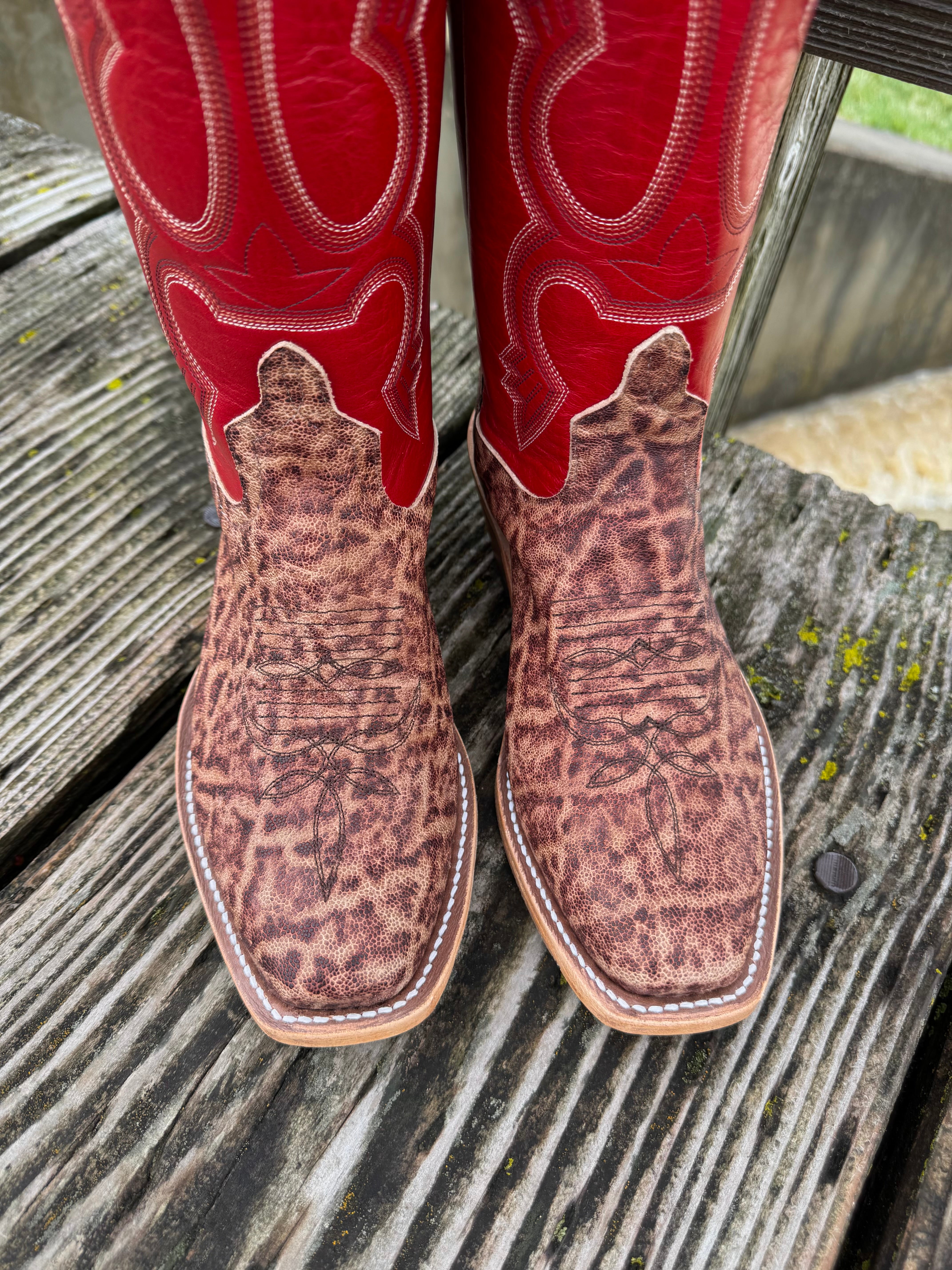 Vintage Abilene Western Cowboy Boots Elephant 9.5 D Made in USA First eBay boot - AB Elephants ? : r/cowboyboots main image 4