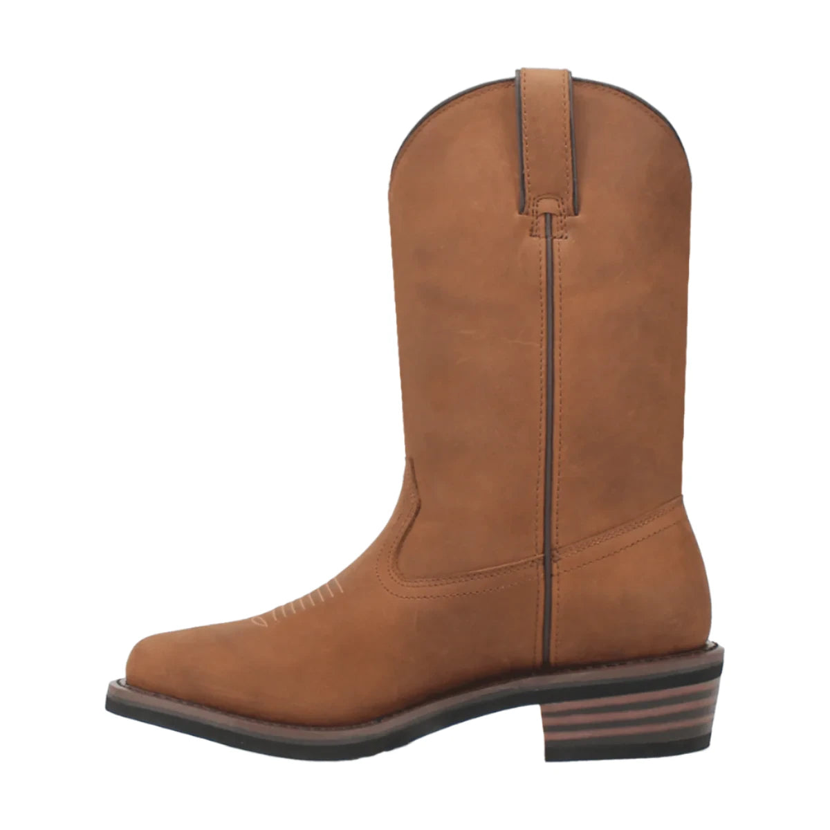 Dan Post Men's Brown Leather Las Cruces Waterproof Square Toe
