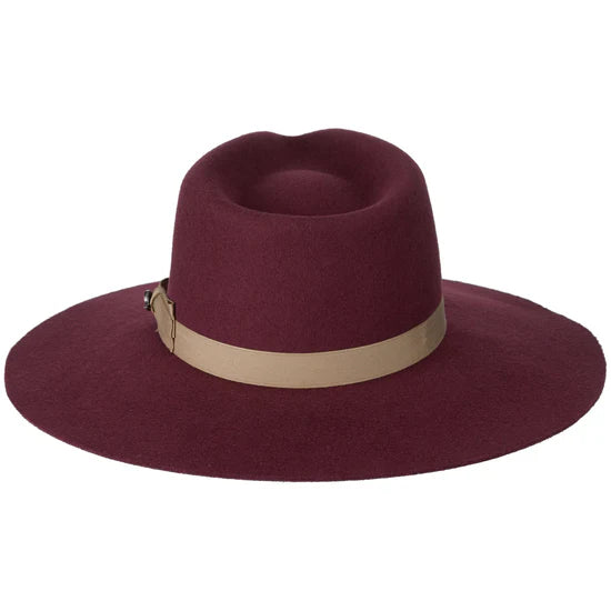 Charlie 1 Horse Highway hat in burgundy wool Charlie 1 Horse Women main image 2