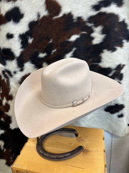 Serratelli Mesa Silver Belly Cattleman Crease Pure Wool Cowboy Hat