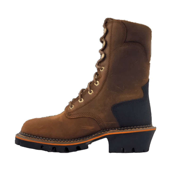 R. Watson Men's 8” Lace Up Composite Toe Waterproof Logger Work