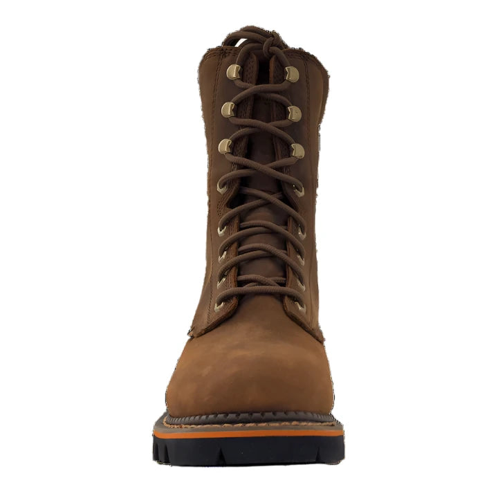 R. Watson Men's 8” Lace Up Composite Toe Waterproof Logger Work