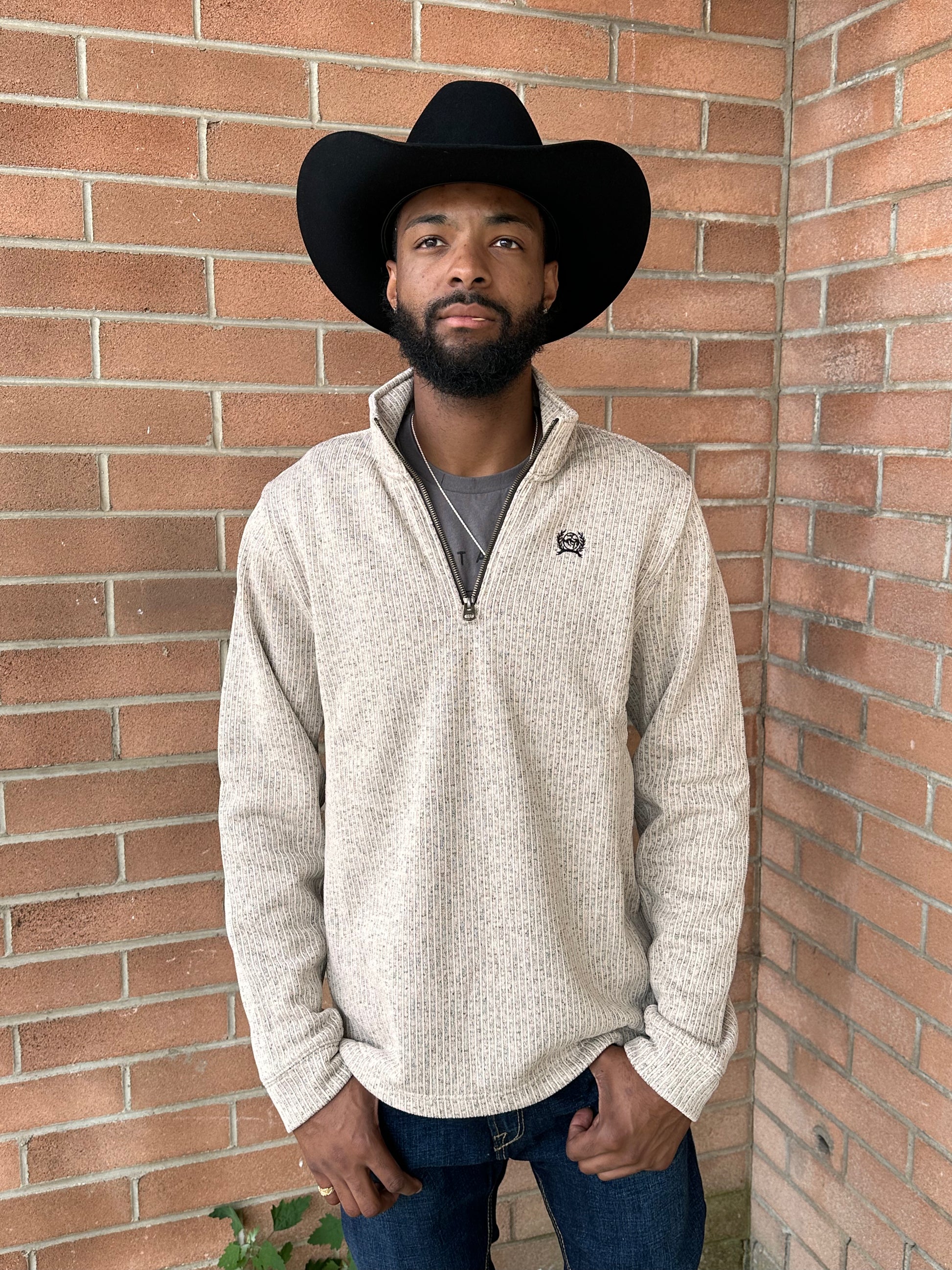 Men's quarter zip pullover 2025 sweater