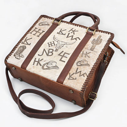 American Darling Branded Cowhide Tote Purse Handbag ADBGM854