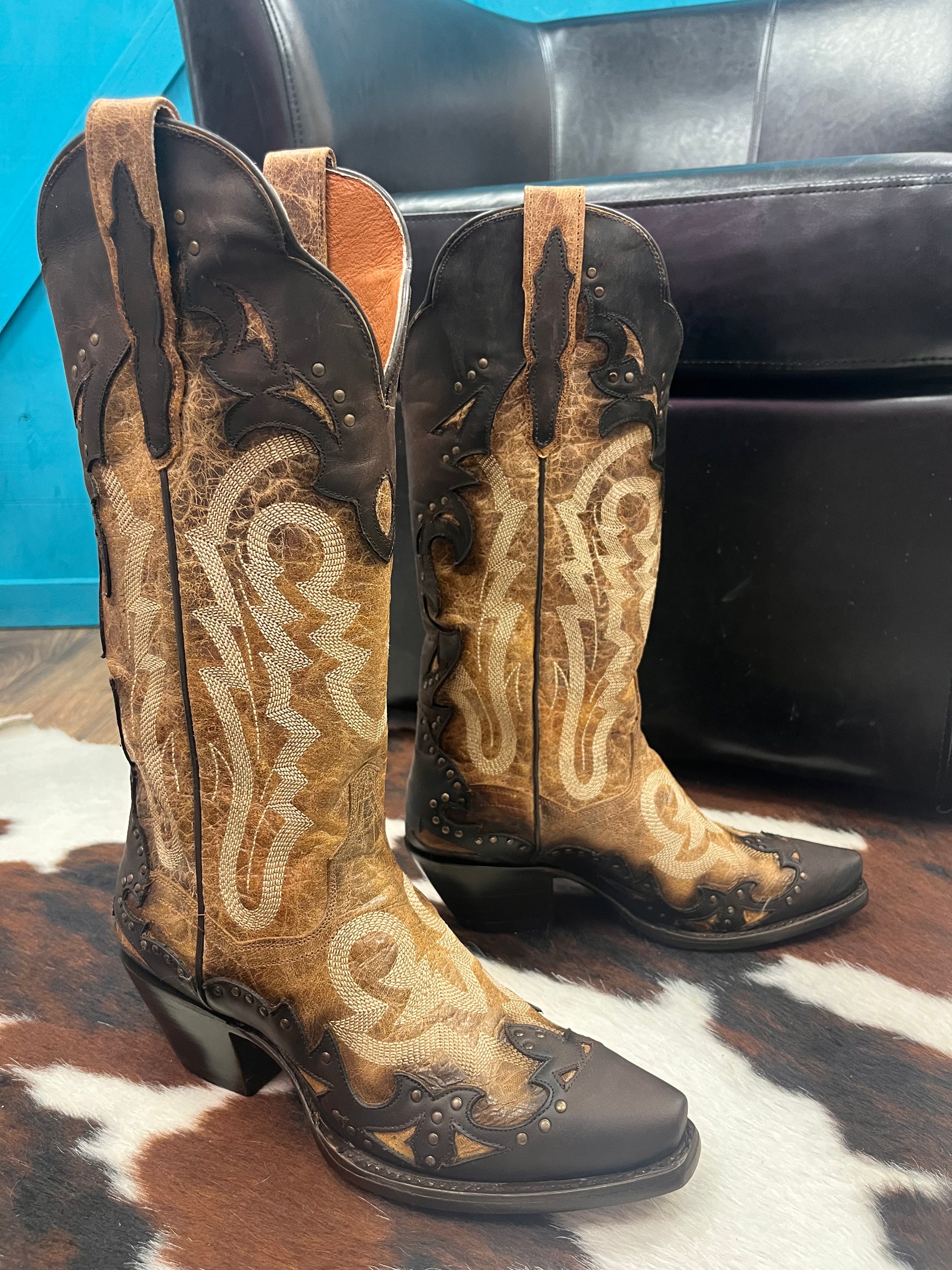 Joni western shop bootie
