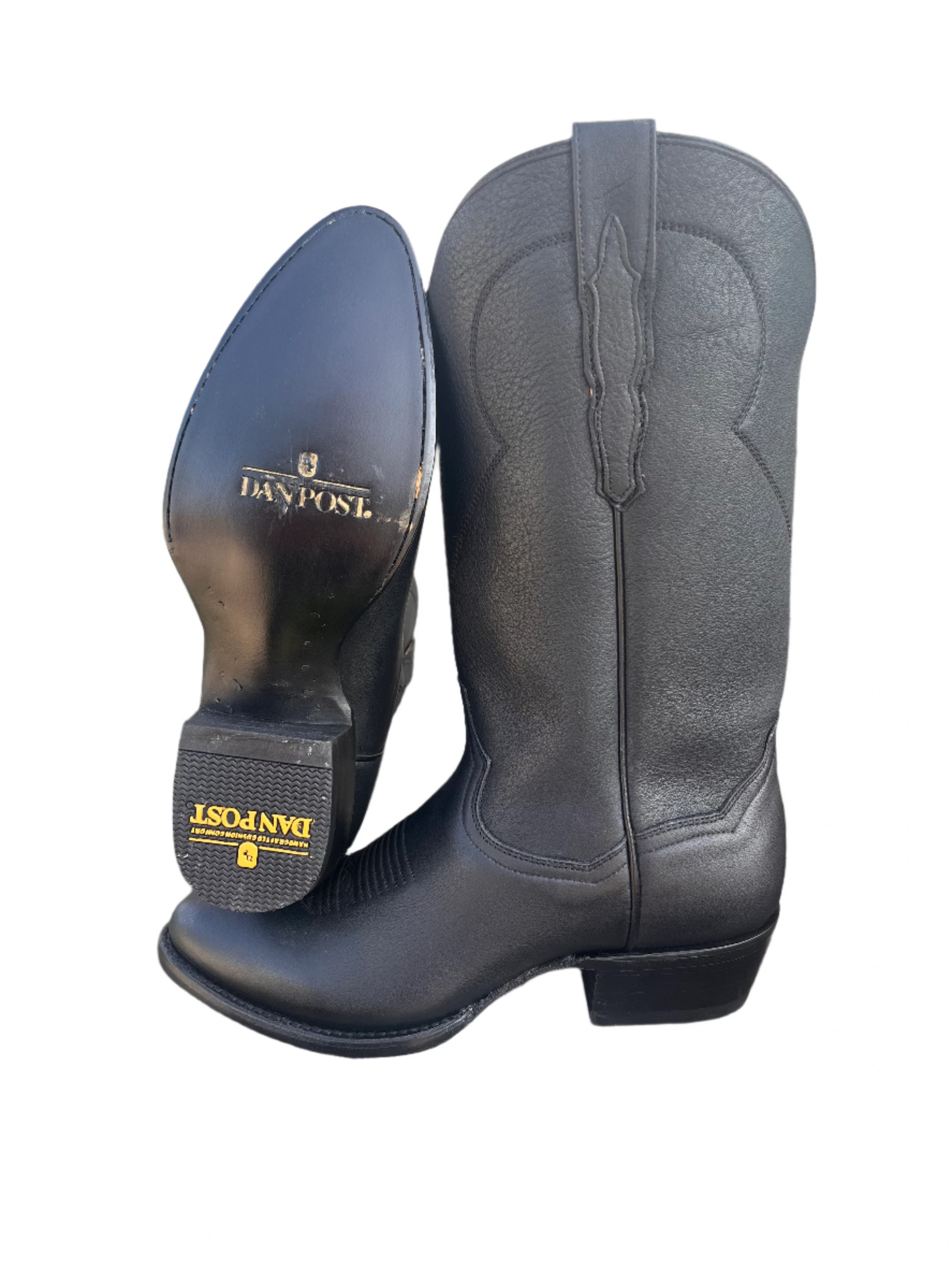 Dan post 2025 black cowboy boots