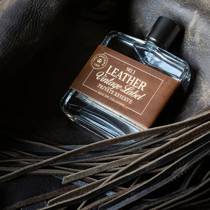 No. 1 Leather Vintage Label Private Reserve 3.4 oz. Cologne 98083