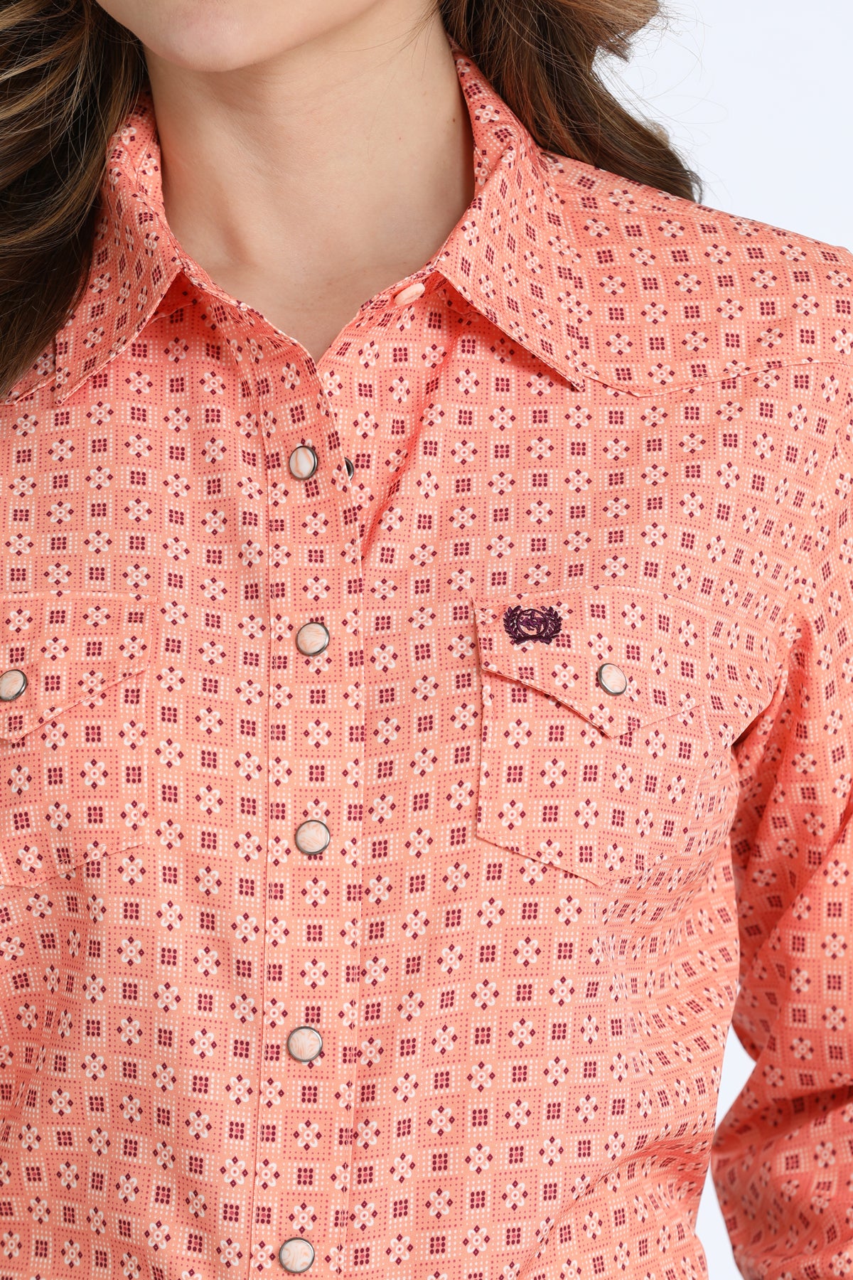 coral dress shirt womens Women's Coral Fans Crew Neck T-Shirt Dress