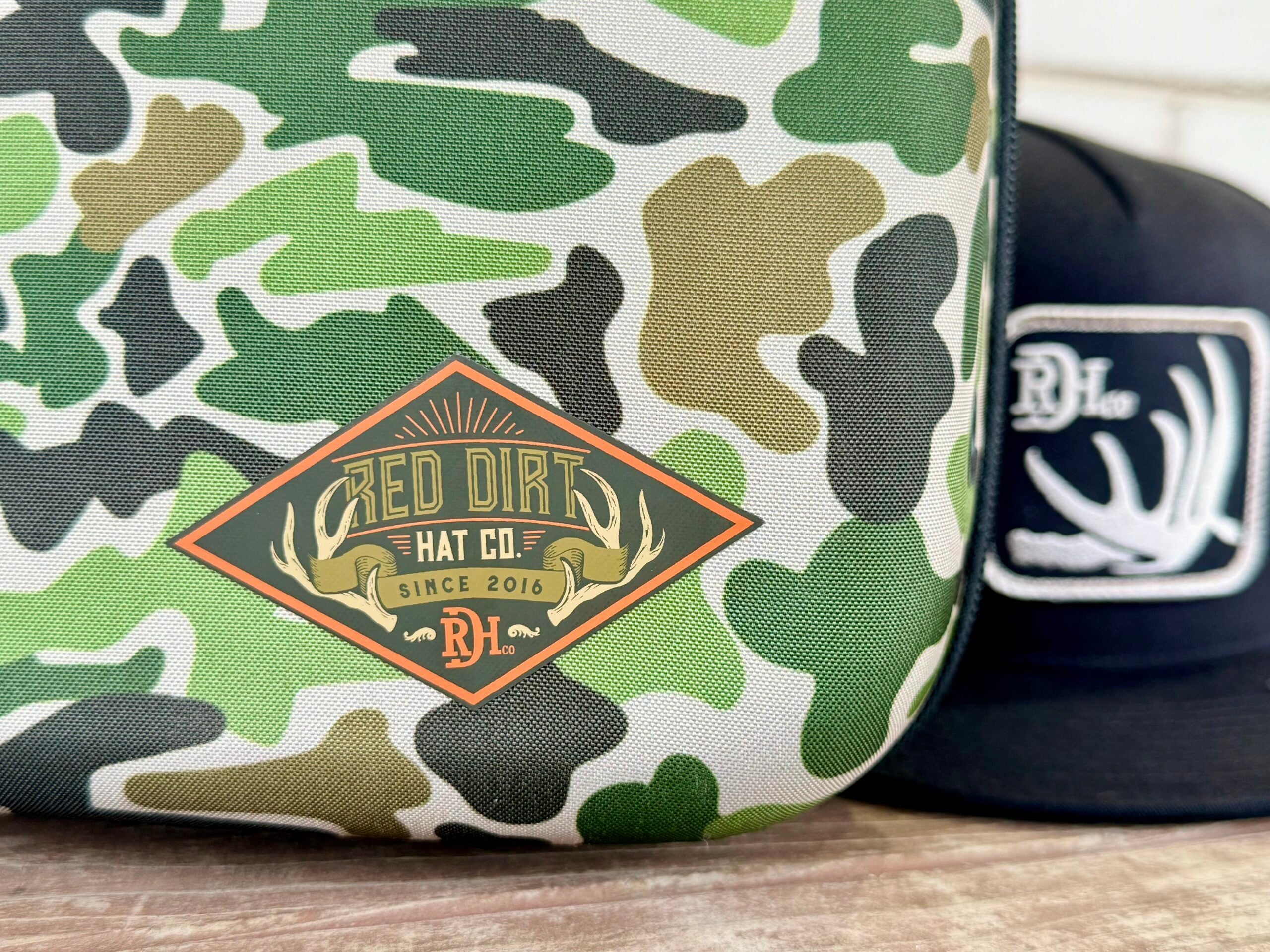 Red Dirt Hat Co. Camo Cap Carrier w/ Sunglass Case 2610329185