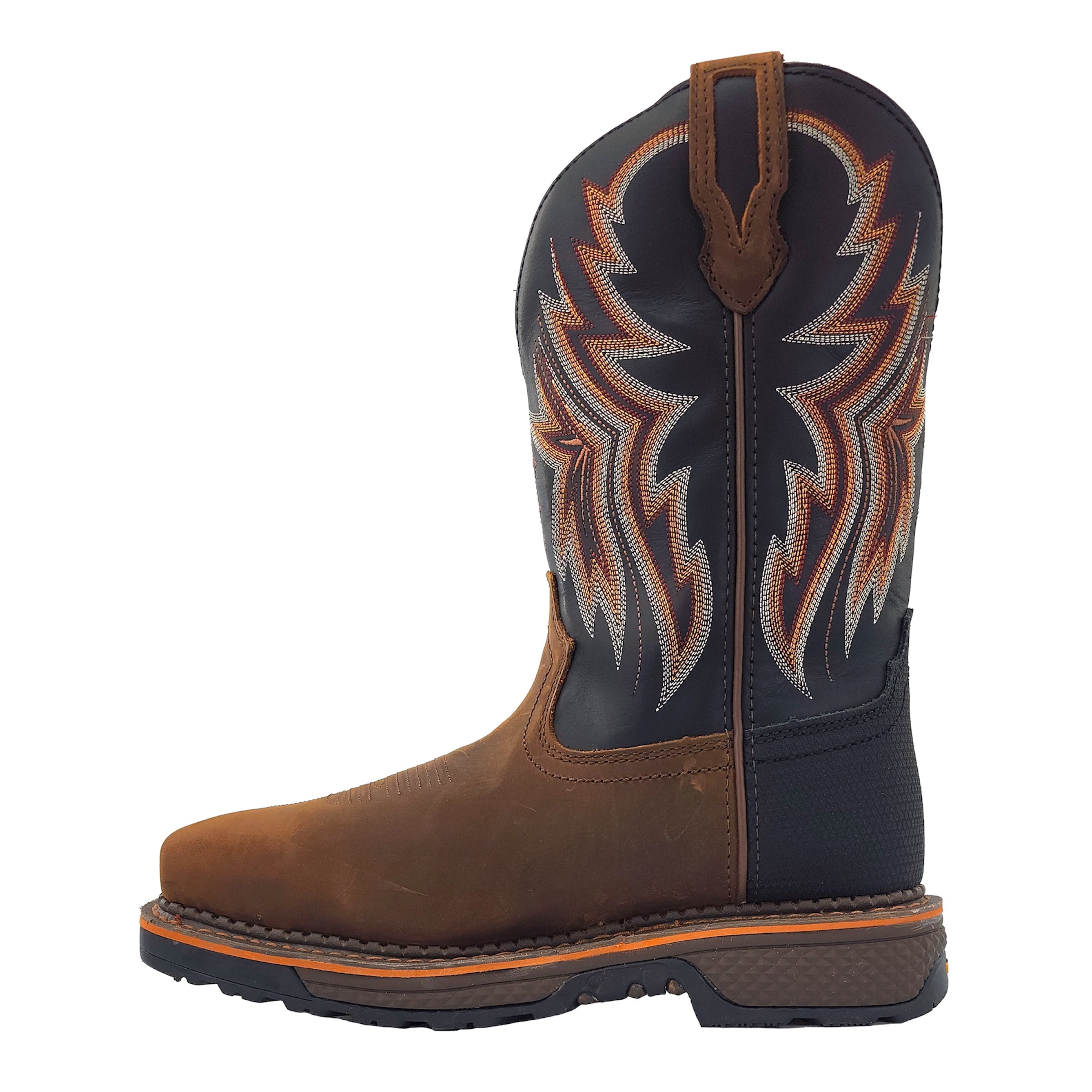 R. Watson Men's Peanut Cowhide & Black Vibram Sole Waterproof Work