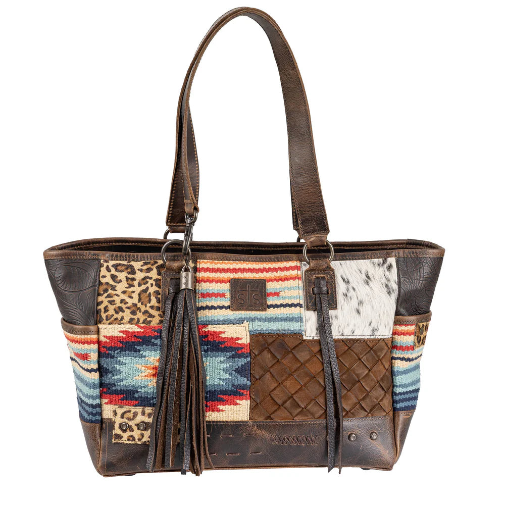 STS Ranchwear Chaynee Mountain Patchwork Cowhide Hair-On  display picture 2