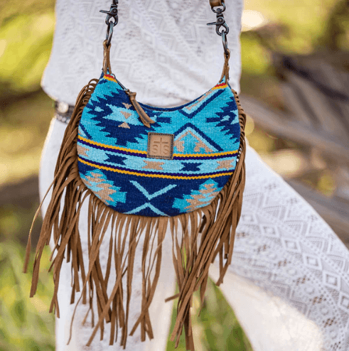 Western Handle Fringe Bag | Mayan Princesa Bouti