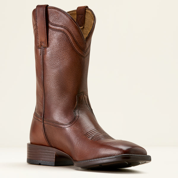 Ariat Men's Alden Brown Honey Bee Square Toe Western Cowboy Boots
