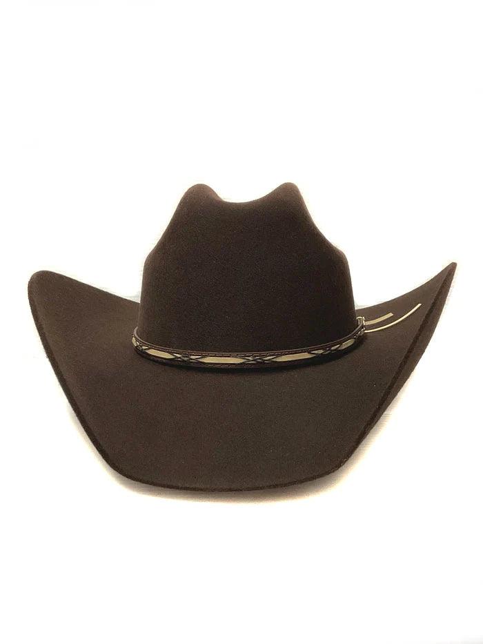 Resistol Jason Aldean 4X Amarillo Sky Chocolate Cowboy Hat 7 1 8