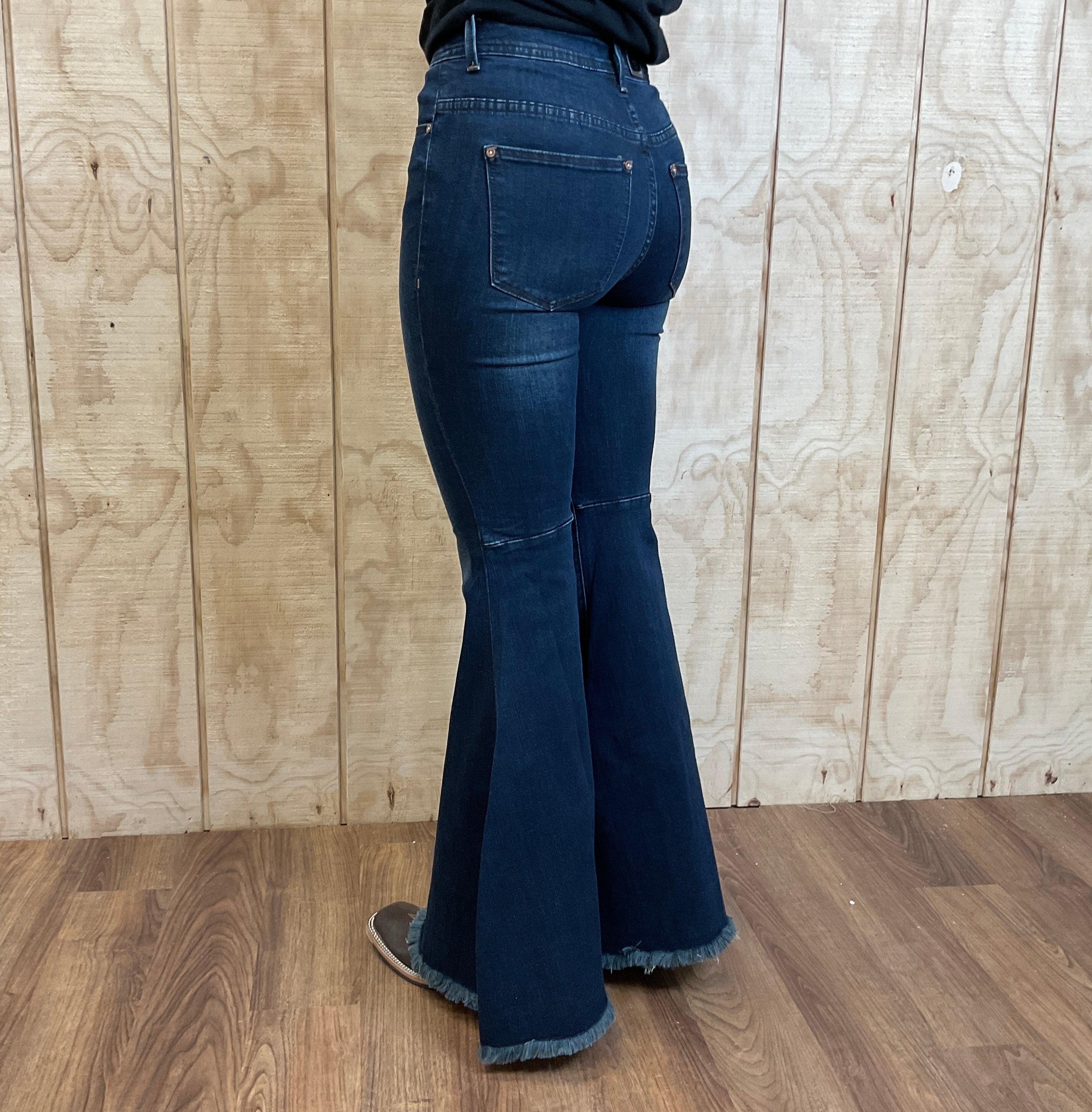Fanteecy Women Plus Size Slim Fit High Waist Button Fly Flare India | Ubuy