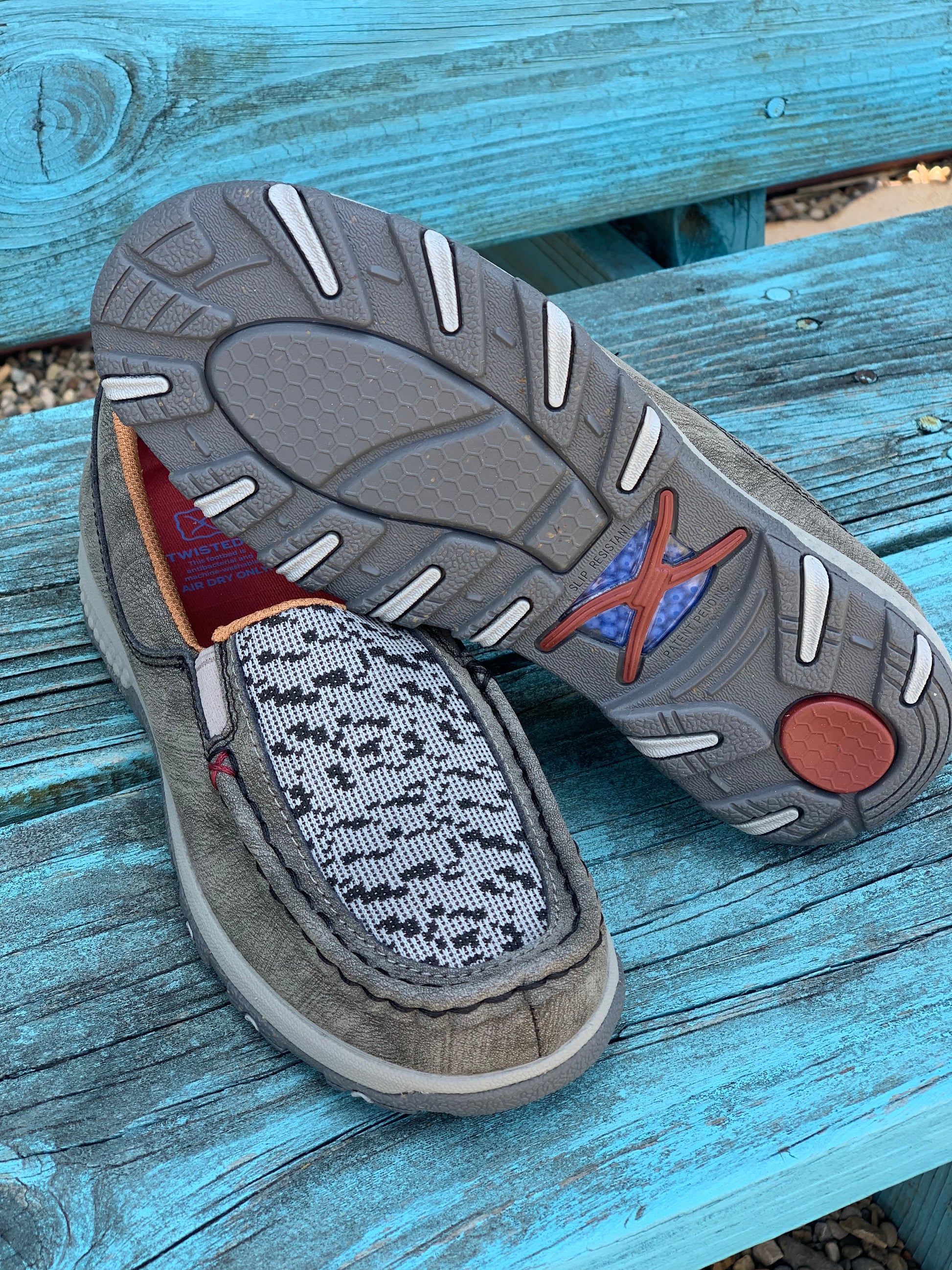 Grey twisted x mocs shop