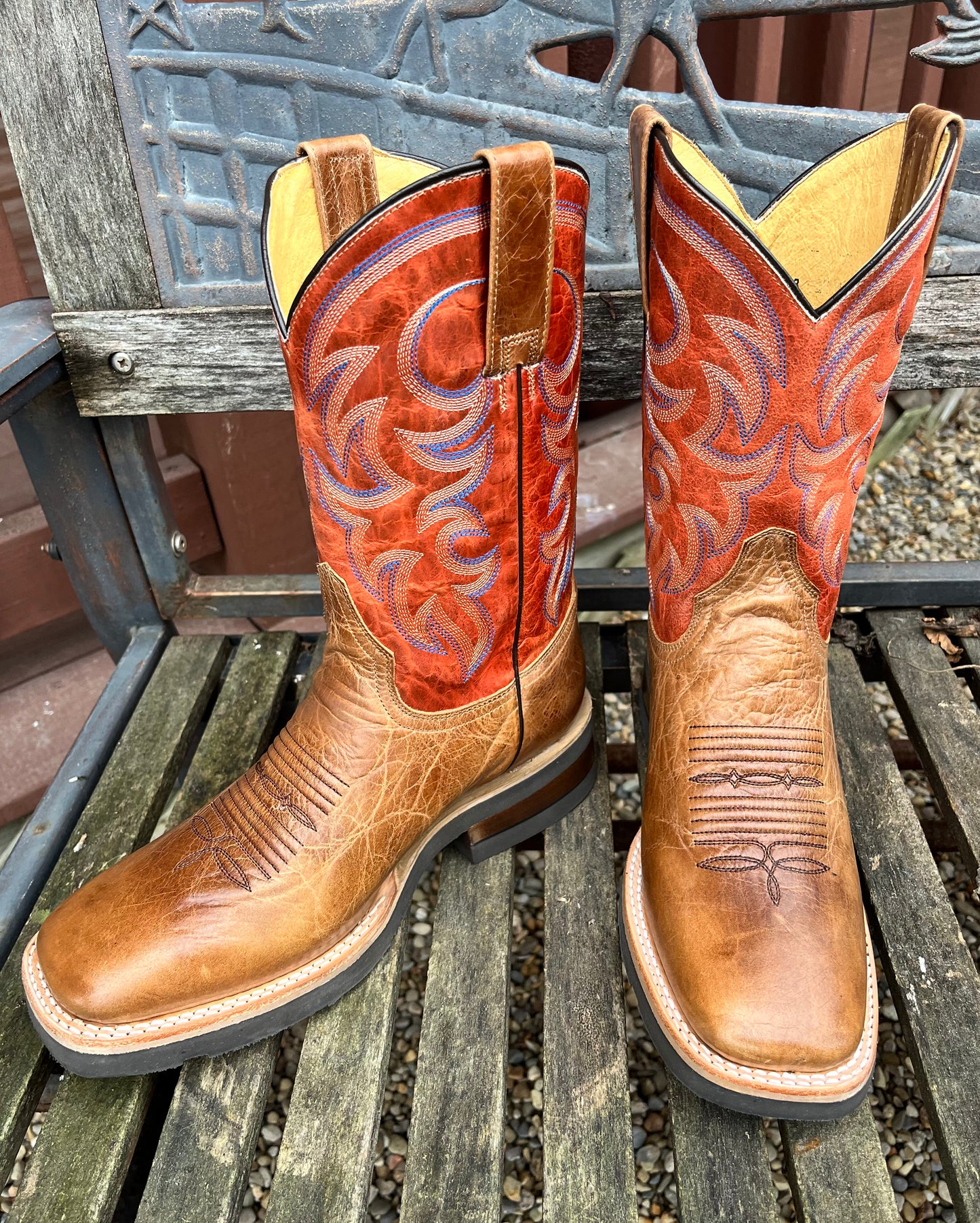 Roper Men s Light Tan Timeless Special Cowboy Boots 9991 0129