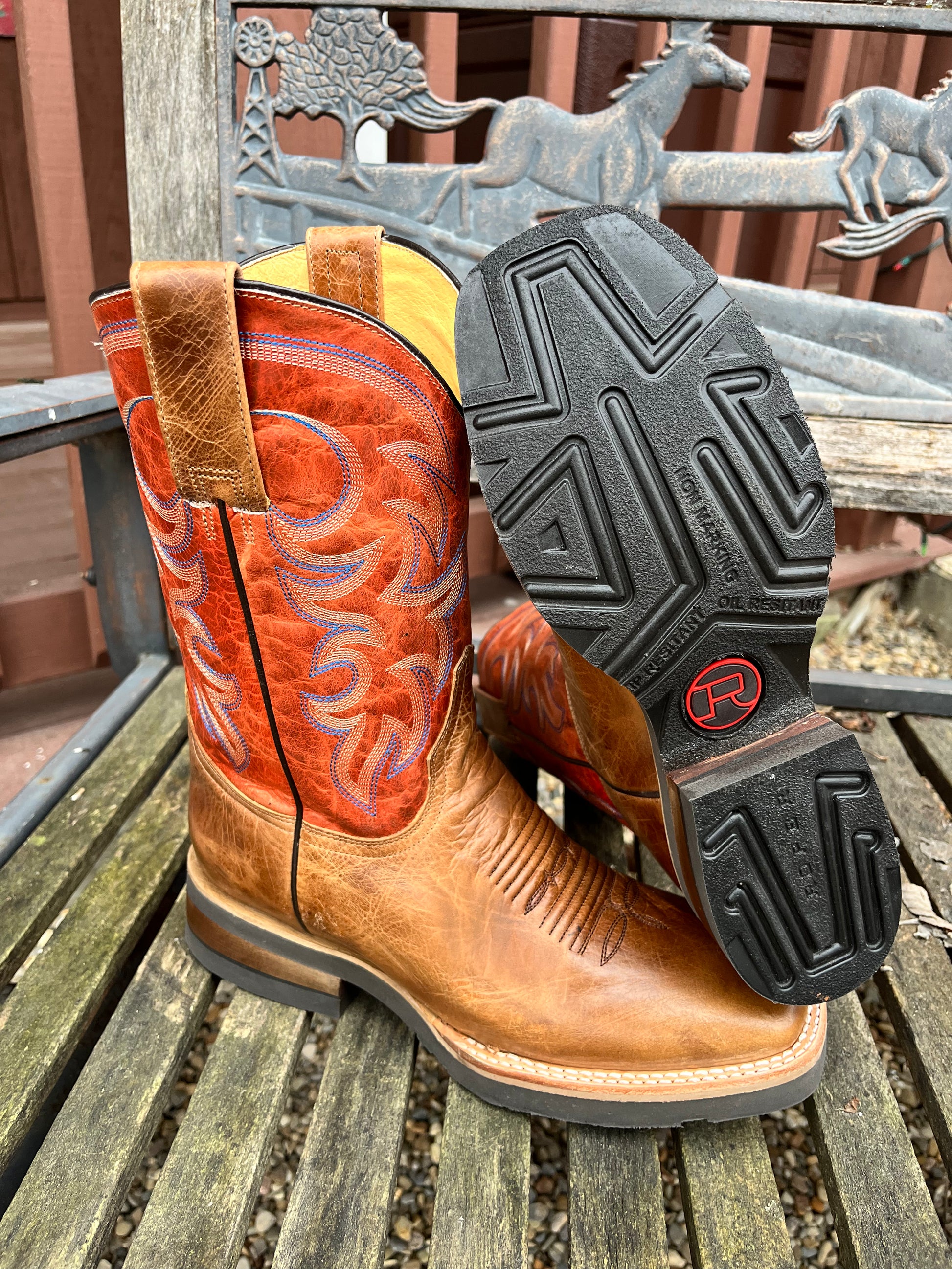 Roper Men s Light Tan Timeless Special Cowboy Boots 9991 0129