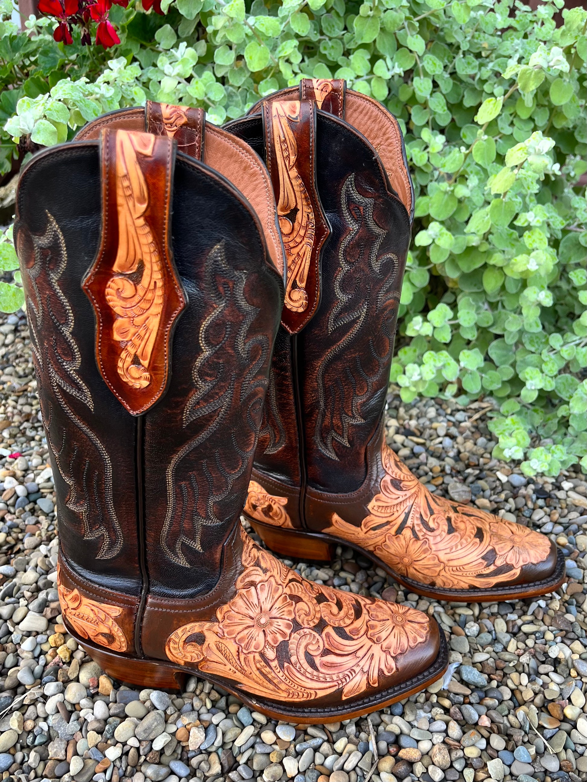 Blackjack hand tooled clearance boots