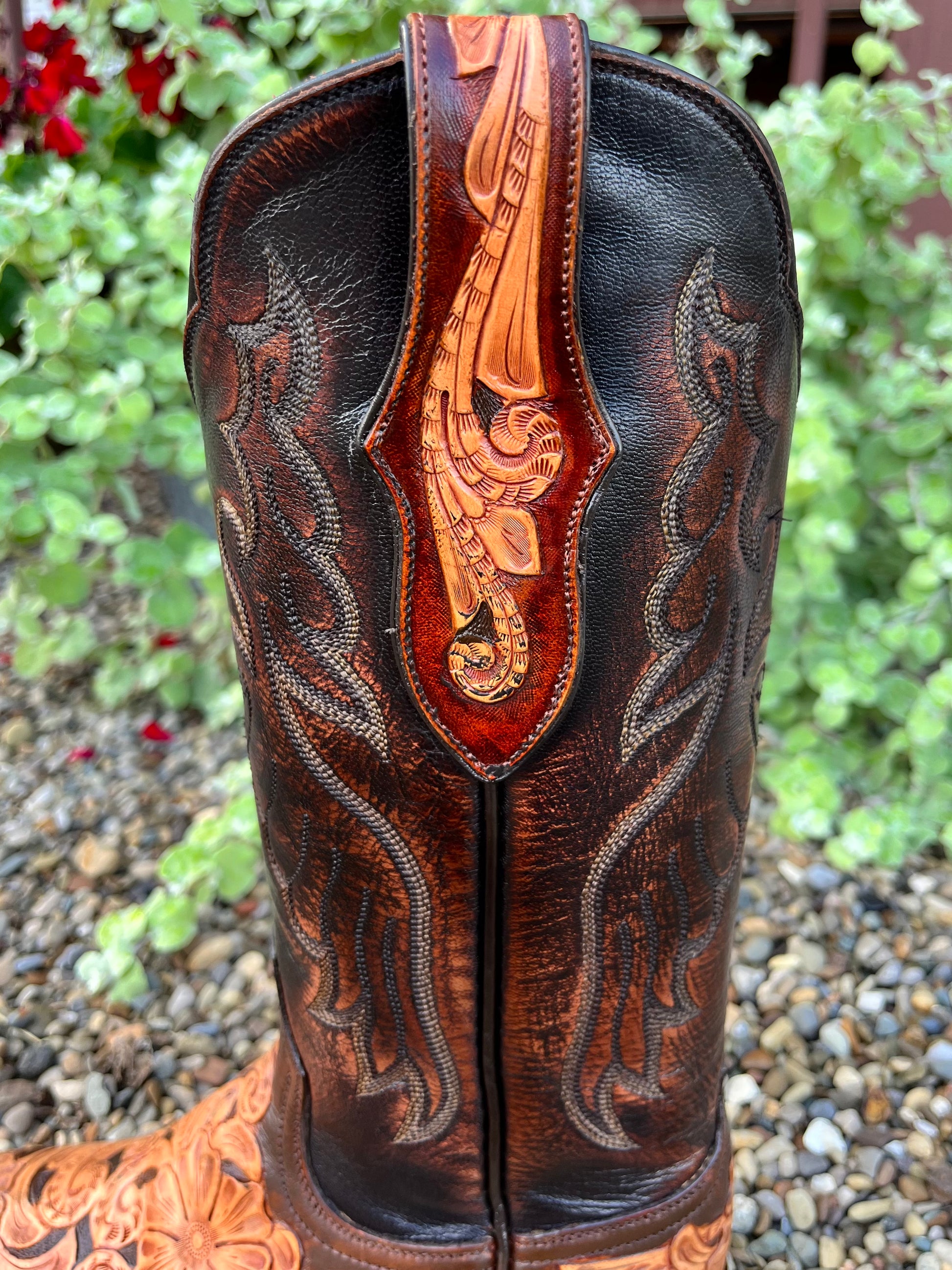 Black Jack Women s Brushed Off Brown Narrow Toe Cowgirl Boot