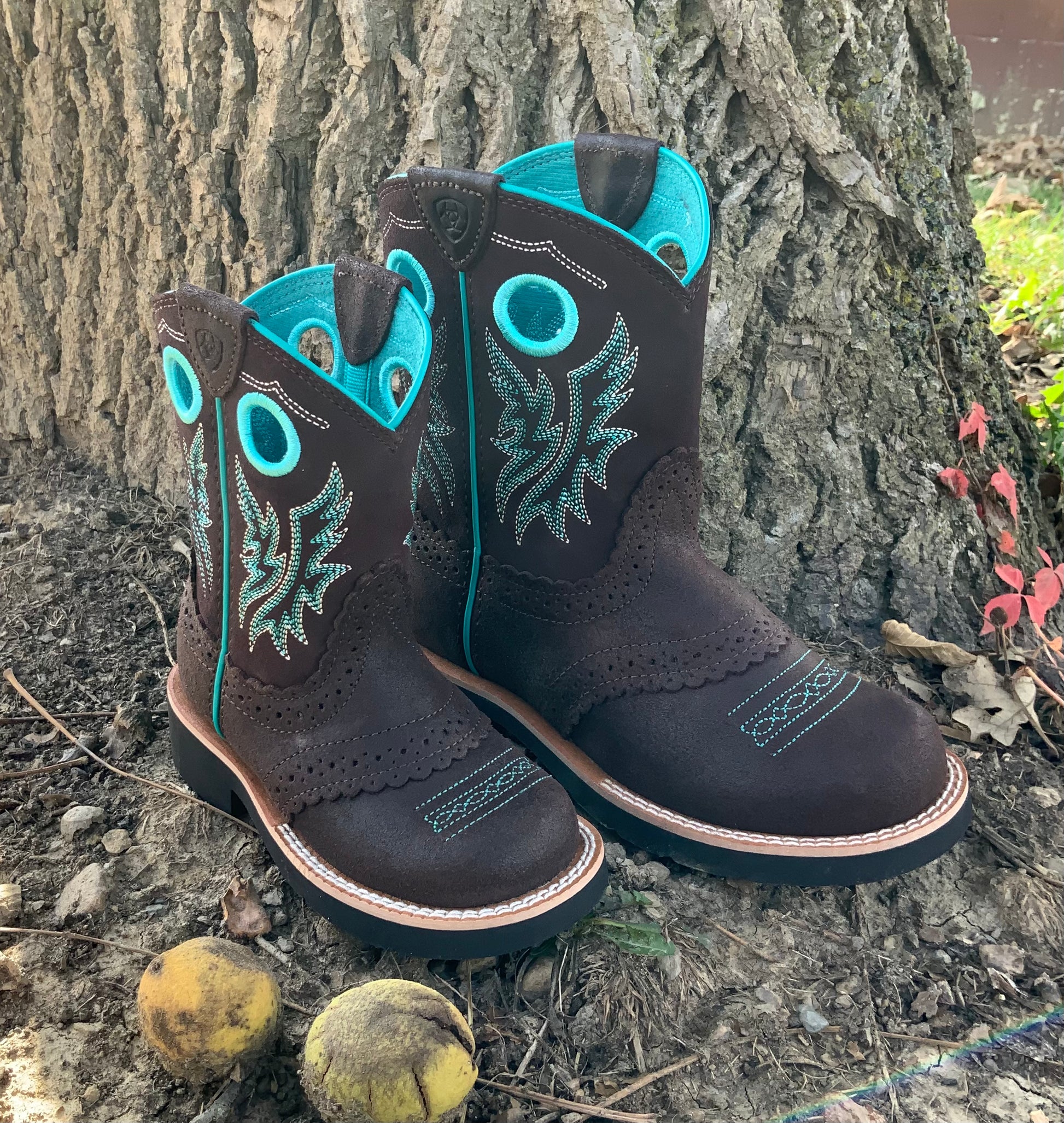 Ariat Toddler Children s Youth Royal Chocolate Fatbaby Western