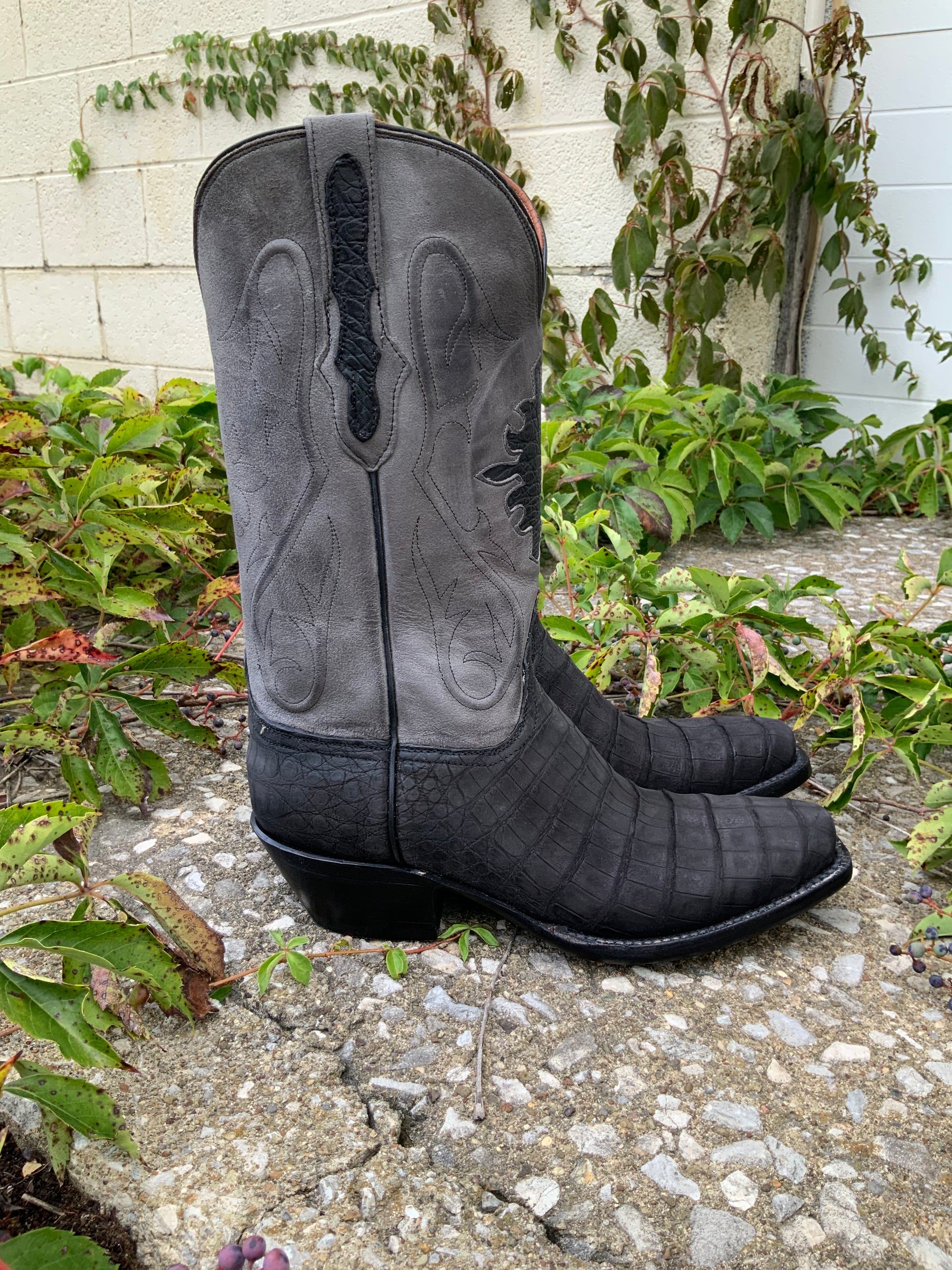 Croc belly boots shop