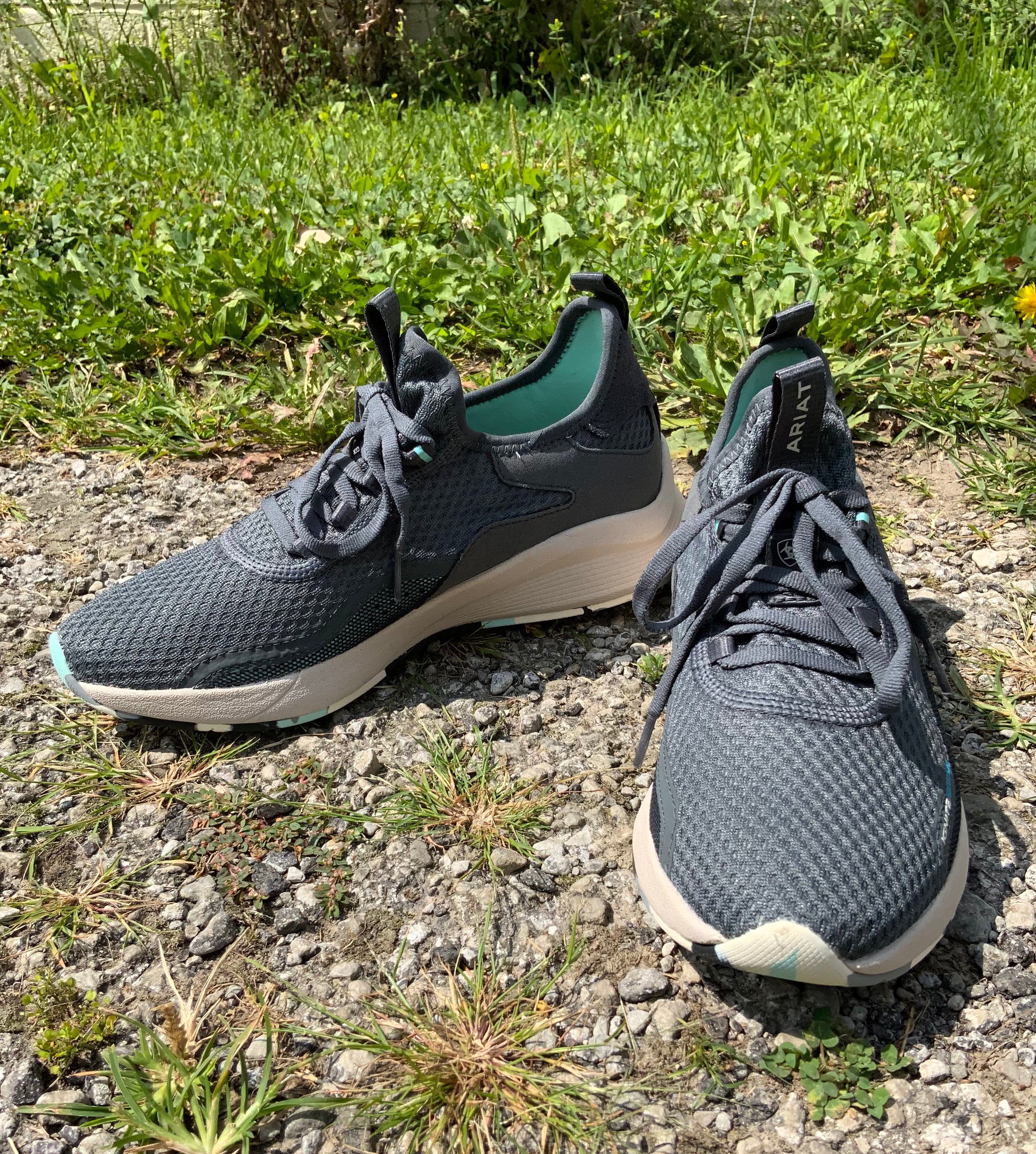 Ariat Women s Ignite Waterproof Steel Blue Tennis Shoe 10042487